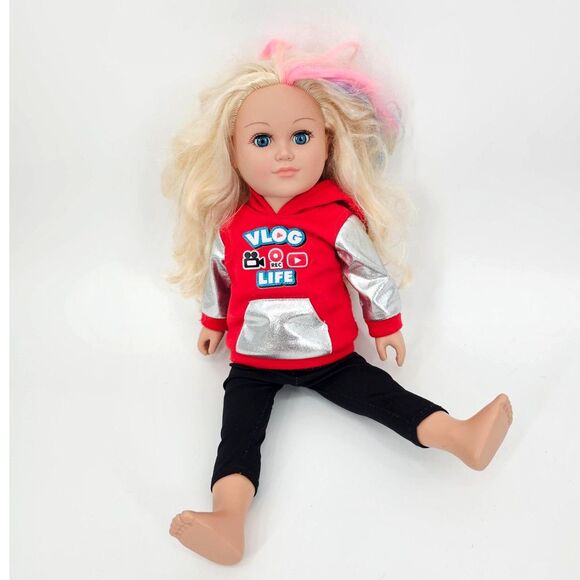 My Life As 18" Poseable Vlogger Doll Blonde - Picture 4 of 14